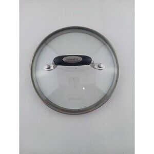 Cuisinart Tempered Glass Lid Replacement 6 1/8" Inside 6 3/4" Outside Lid Only